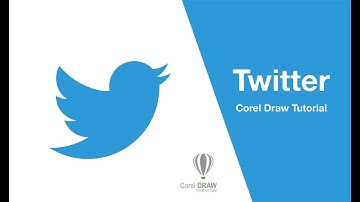 Twitter Corel Tutorial | Twitter Logo Design in Corel Draw