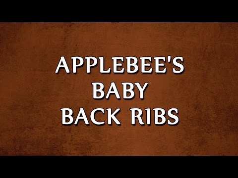 Applebee's Baby Back Ribs | RECIPES | EASY TO LEARN
