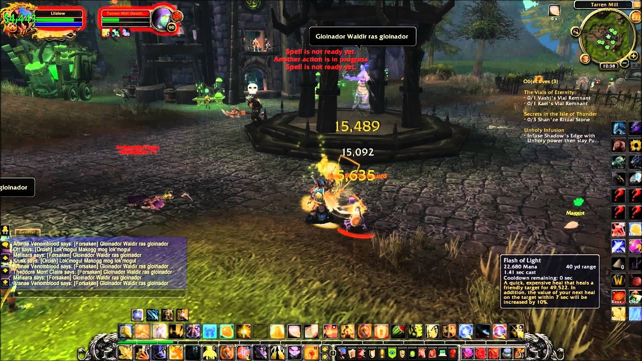 World of Warcraft-"High Warlord Cromush"-(NPC killing#9)