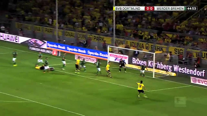 Borussia Dortmund 1-0 Werder Bremen HD Full game highlights & goals [8.23.2013]