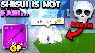 This SHISUI Combo Is Way Too BRAINDEAD For Bounty Hunting... (Blox Fruits)