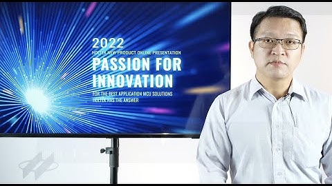 2022 Holtek New Product Presentation - Part 1