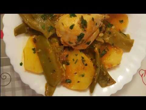 recette-aux-haricots-plats-et-aux-pommes-de-terre