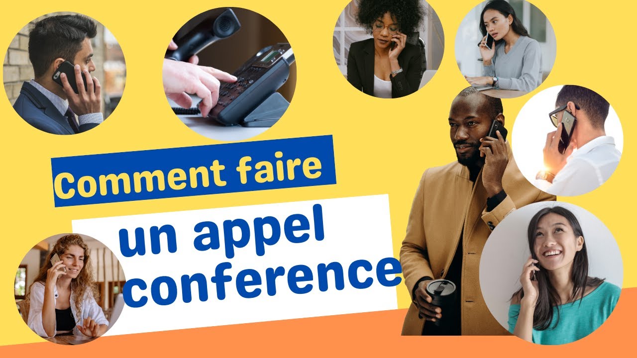 Comment faire un appel conférence/ appel téléphonique avec plusieurs