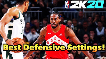 NBA 2K20 THE BEST DEFENSIVE SETTINGS FOR ONLINE QUICK MATCH!