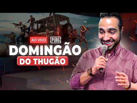 DOMINGAO DO THUGAO COM A TROPA !PAD - PUBG