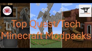 Top Quest/Tech Minecraft Modpacks