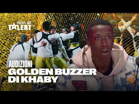 Italia's Got Talent 2023 | Il Golden Buzzer di Khaby ai Ping Pong Pang