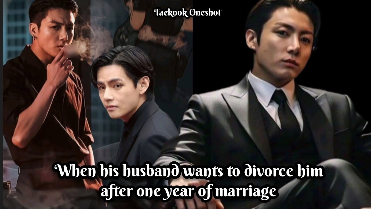 When his husband wants to divorce him after one year of marriage"Taekook FF Oneshot"Hindi Explain