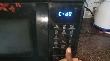 how to fix C-D0 error in micro oven//samsung//hindi