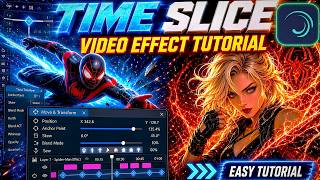 Time Slice Effect Tutorial in Alight Motion | How to make time slice effect  | Time Slice Tutorials