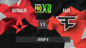 CS:GO - FaZe Clan vs. Astralis [Train] Map 2 - ESL Pro League Season 12 - Group B - EU