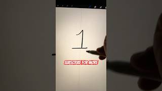 How to Draw Using Just Numbers (Number Art Tutorial)