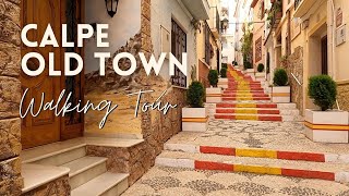 Calpe Old Town | Walking Tour Featuring the Spanish Steps and Historical Fort