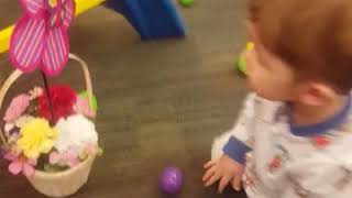 JJs first Easter egg hunt 1
