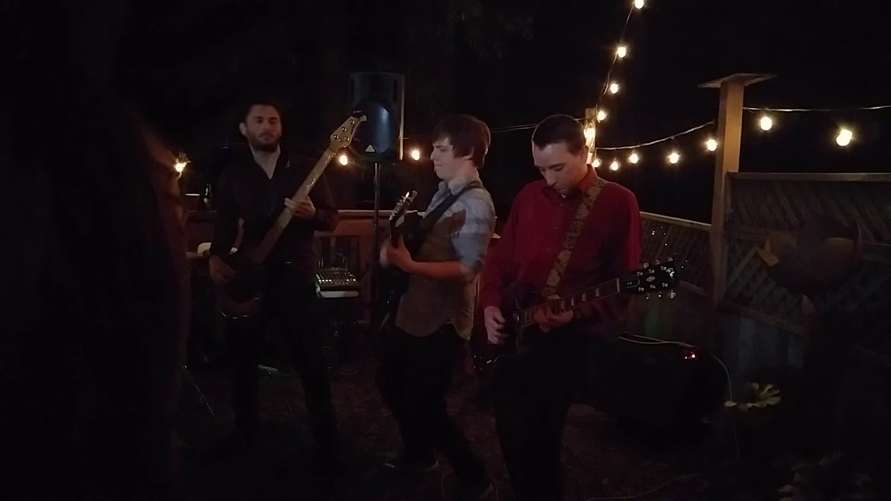 August Sun performing their original song " Curtain Call" on New Years Eve 12/31/2017