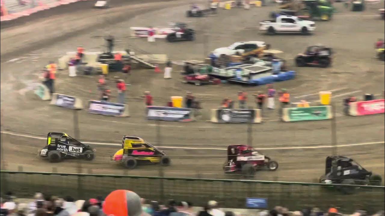 Ashton 2023 Chili Bowl Wednesday Heat 2 YouTube