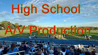 AVKANS NDI Camera AV-CM30-NDI with AV-JOY-PRO for High School A/V Production #school #avproduction