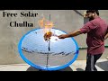 Made 100% Real Free Energy Solar Stove How to Make Free Energy Stove