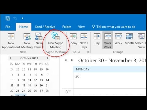 New Skype Meeting Button Missing in Outlook