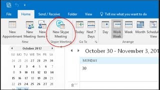 New Skype Meeting Button Missing in Outlook