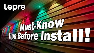 Permanent Christmas Lights Installation: Must-Know Tips | Lepro E1