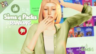 Die BESTEN und SCHLECHTESTEN Sims 4 Packs🧐 | Sims 4 Pack RANKING