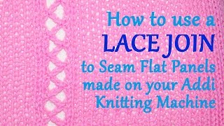 How to Knit I-CORD on your Addi Knitting Machine