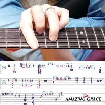 AMAZING GRACE - De Mauricio Murua Tablaturas para PRICIPIANTES