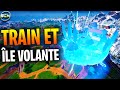 Comment accomplir un braquage de train et conqurir le point de capture de lle volante fortnite