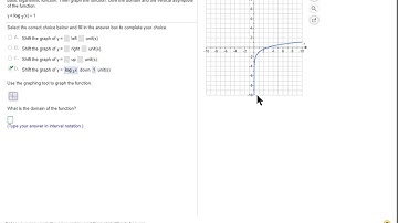 Graph Logarithms in MyMathLab