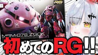 【ガンプラ】本日完成！猫生初のRG「シャア専用ズゴック」に挑戦 【VTuber / 猫元パト】