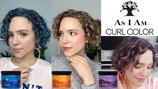 AS I AM CURL COLOR REVIEW/DEMO