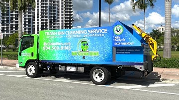 Residential Dual bin Washer|| Garbage Can Cleaning System