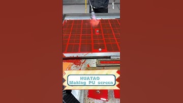 Mining-grade PU screen panels produced by our company. #screen #polyurethane #machine #equipment