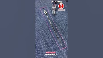 Simple ways to make zipper pockets tutorial part