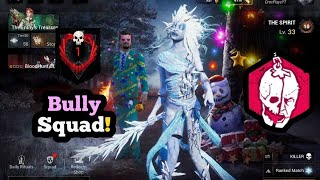 Going Against A Bully Squad As Spirit! | Dbd Mobile