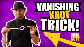 Vanishing Knot Magic Trick Revealed [TUTORIAL]