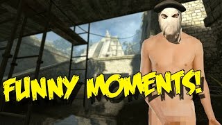 CS:GO FUNNY MOMENTS - MASTER BAITING CSGO PLAYER, DANCING HEADSHOTS