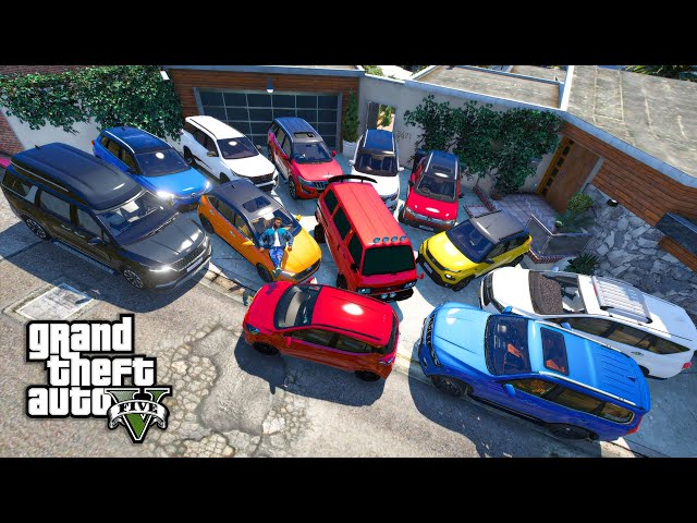 GTA 5 : Collecting EVERY INDIAN CARS from Los Santos !! class=