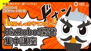 BizRobo!開発集中講座┃RPAツール・BizRobo!開発チュートリアル