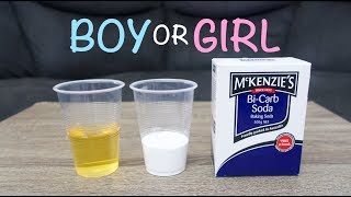 BAKING SODA GENDER TEST! | BOY OR GIRL???