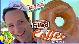 Krispy Kreme® | Original Filled COFFEE KREME™ Doughnut Review ☕🍩 | Peep THIS Out! 😋