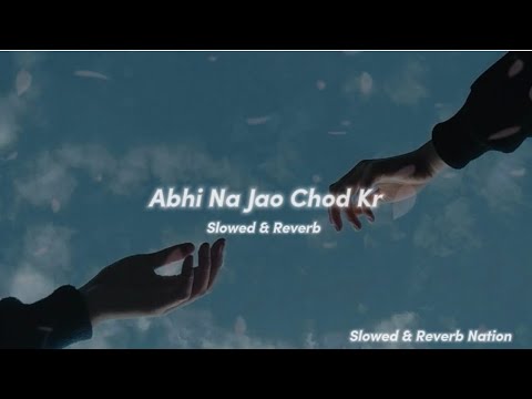 Abhi Na Jao Chod Kr Slowed  Reverb   Shreya Goshal