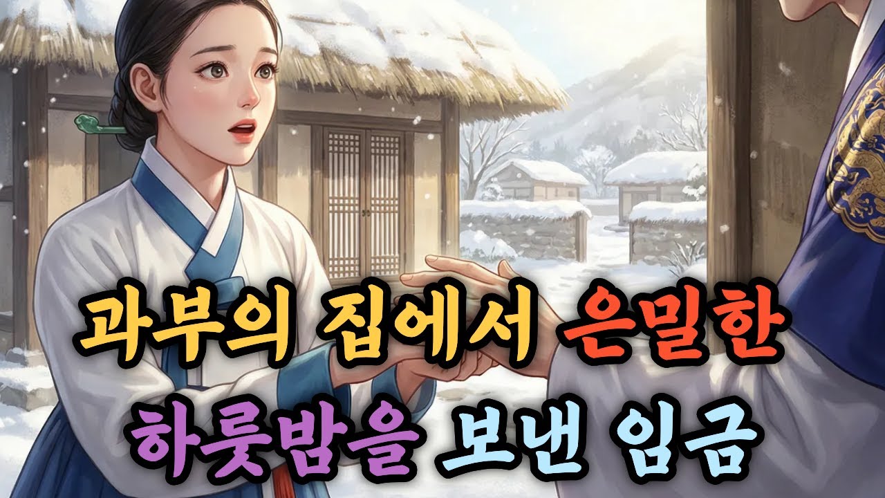 폭설에 낯선 여인과 하룻밤을 보낸 임금 