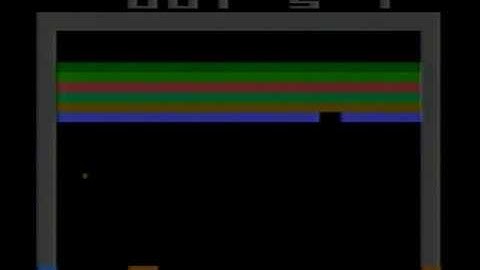 Atari 2600 Breakout