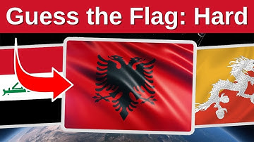 Guess the 46 Flag Challenge: Hard Quiz