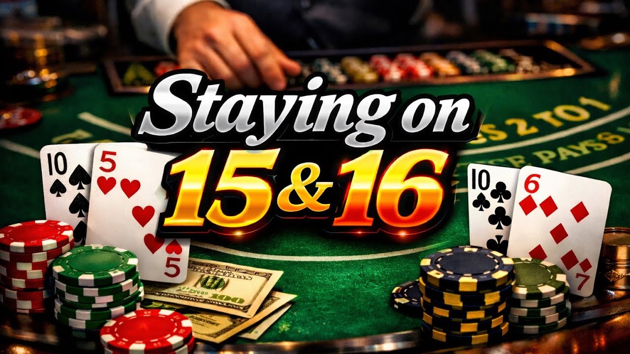 Is Staying On 15 & 16 working Out? #casino #blackjack