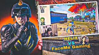 HELIX vs @FaceMeGaming 🔥 They called me H@CKER & Reported Me 🔥 Helix vs streamers |BGMI screenshot 5