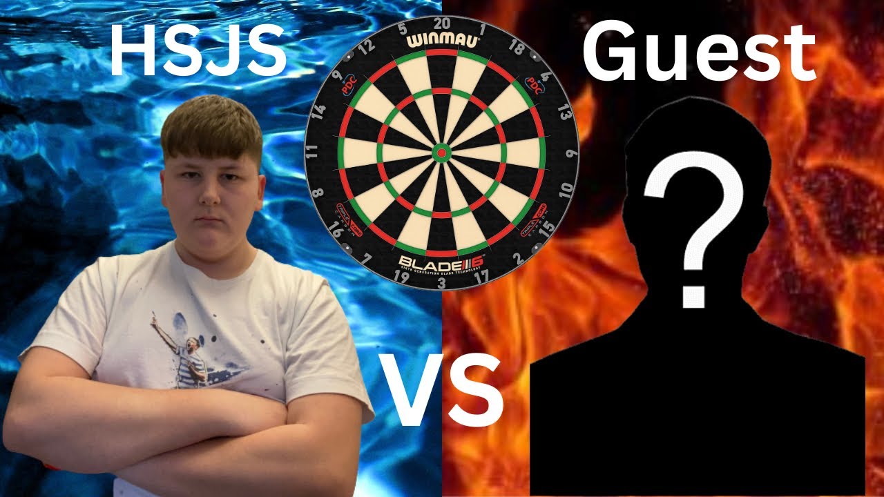 HSJS vs Guest  Darts first to 4 legs
